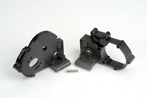 Gearbox halves (l&r) (black) w/ idler gear shaft #3691