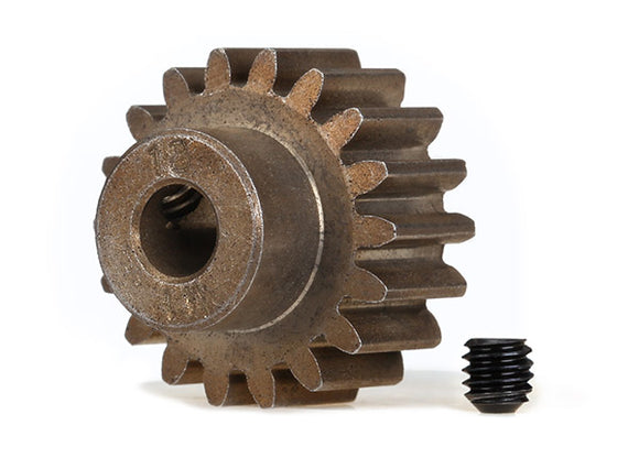 Gear, 18-T pinion (1.0 metric pitch) (fits 5mm shaft)/ set screw 6491X