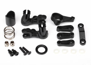 Steering bellcranks/ servo saver/ servo saver spring/ servo spring retainer/servo horn, steering #6845X